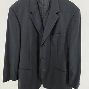 Hugo Boss Black Blazer – Size 48R – 100% Virgin Wool Sport Coat